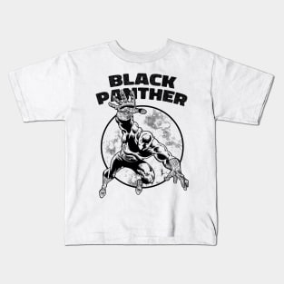 Vintage Black Panther Kids T-Shirt